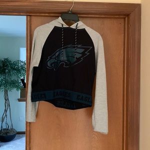 Philadelphia Eagles cropped sweatshirt